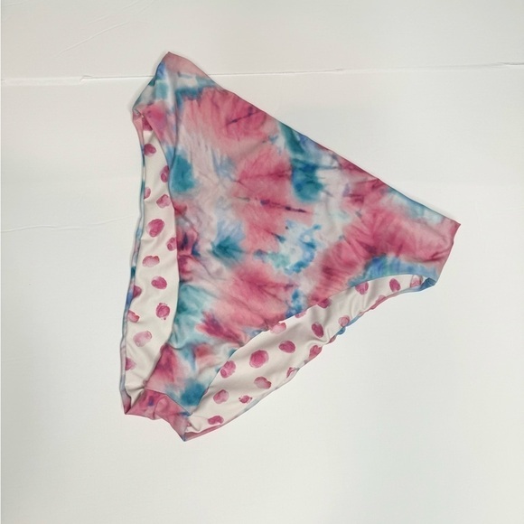 New SPLENDID Twist of Fate Reversible Bikini Bottom Small - Picture 2 of 5